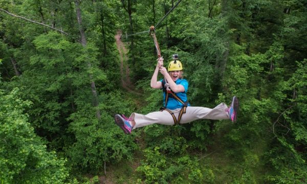 Save on a Treetop Zipline Tour Virginia Beach VA