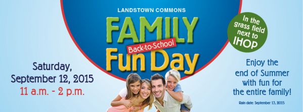 Landstown Commons Family Back To School Fun Day