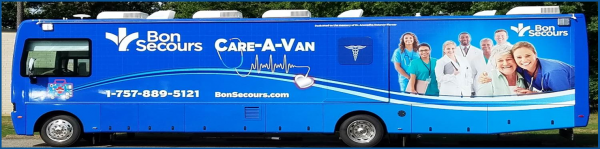 Bon Secours Care-A-Van Hampton Roads Virginia - Free Healthcare for Uninsured