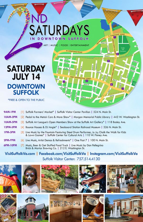 Second Saturdays in Suffolk VA