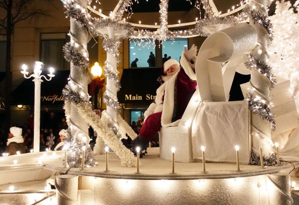 The Annual Grand Illumination Parade in Norfolk VA