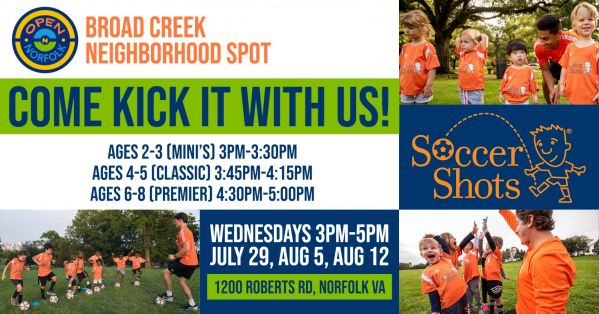 Soccer Shots Norfolk Wednesdays