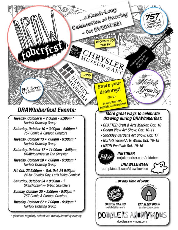 Drawtober Fest Hampton Roads 2015