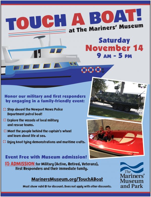 Touch A Boat at the Mariners' Museum