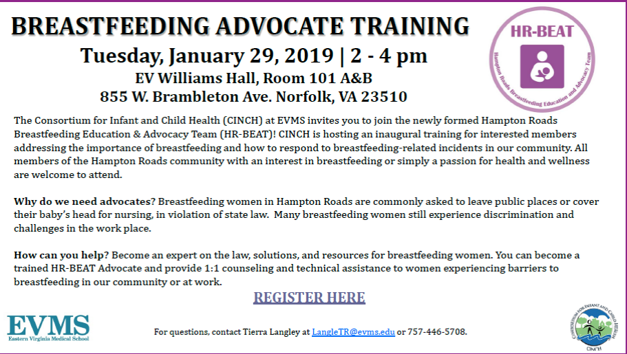 Breastfeeding Advocate Training 2019