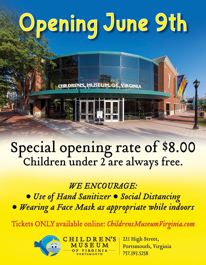 Children's Museum of Virginia Reopening 2021