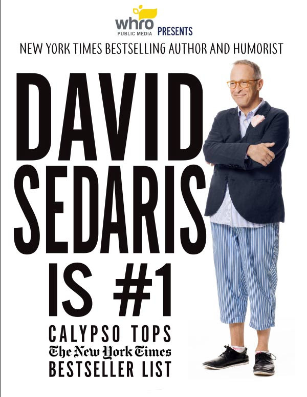 An Evening with David Sedaris!