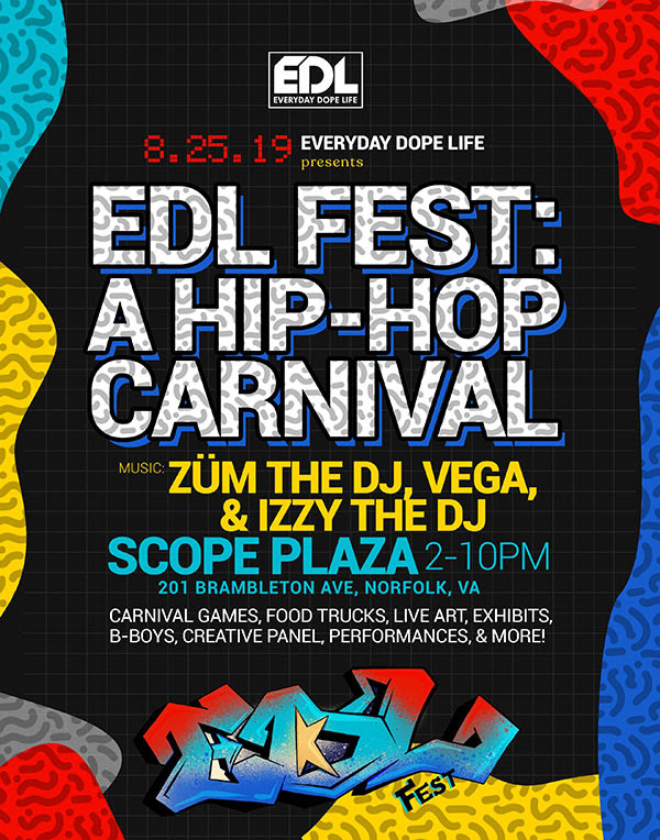 EDL Fest - A Hip-Hop Carnival in Norfolk VA