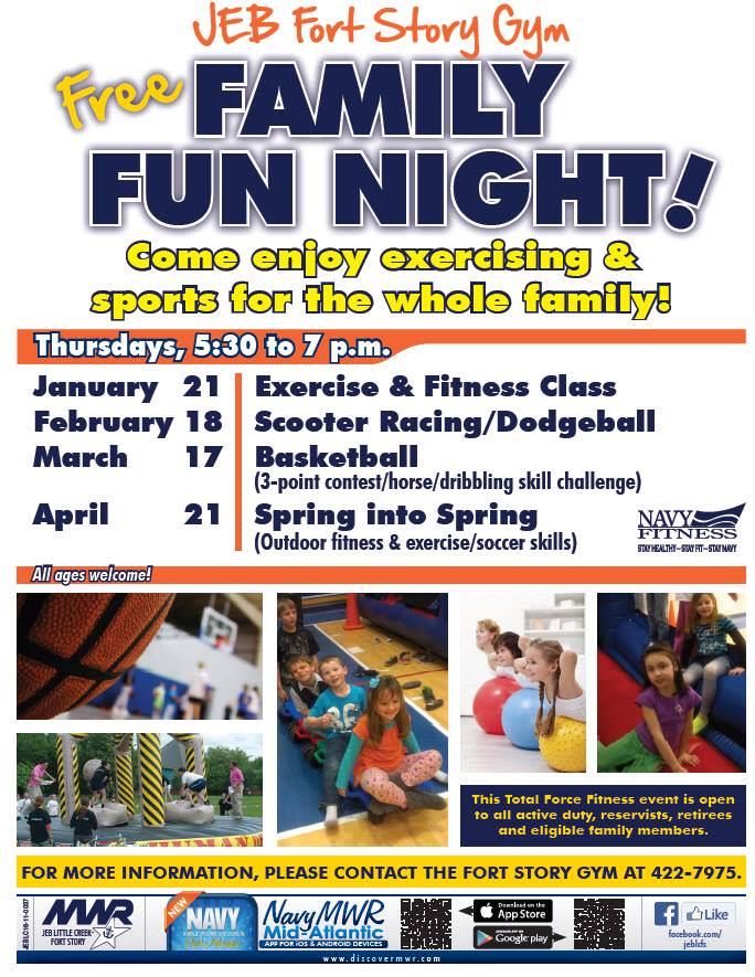 JEB Fort Story Family Fun Night