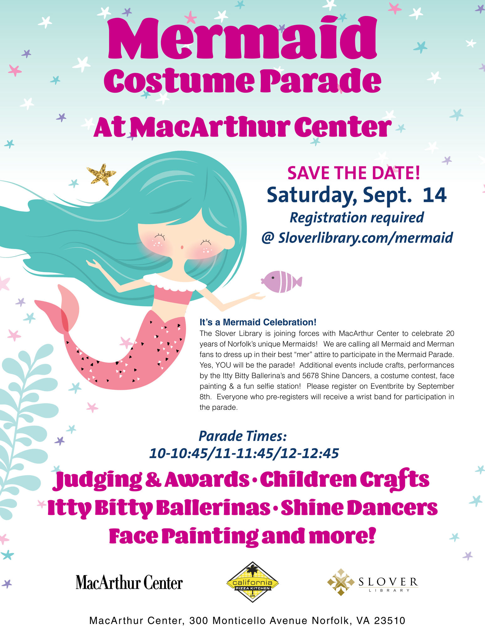 Mermaid Parade MacArthur Center