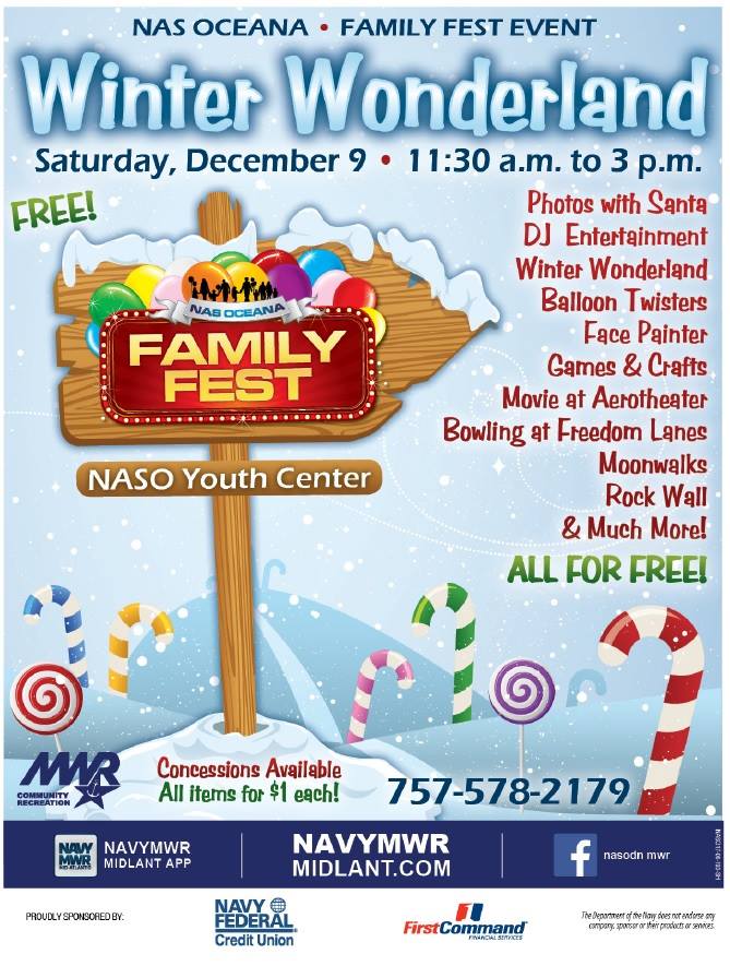 NAS Oceana Winter Wonderland