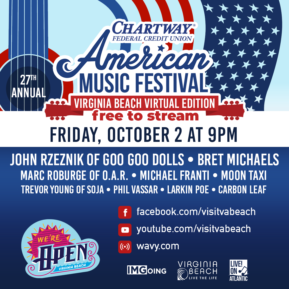 New Date American Music Festival 2020