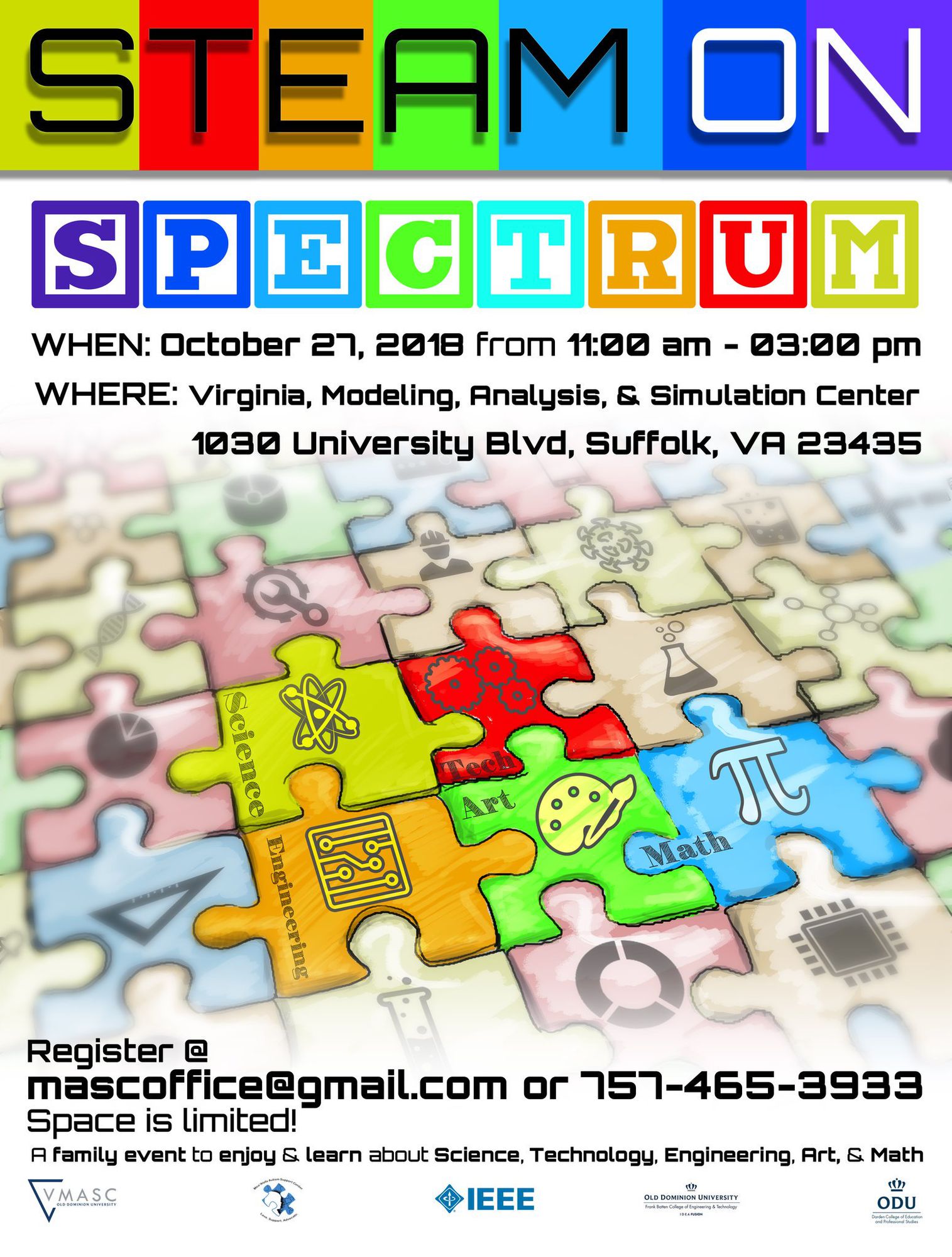 STEAM on Spectrum Event Hampton Roads
