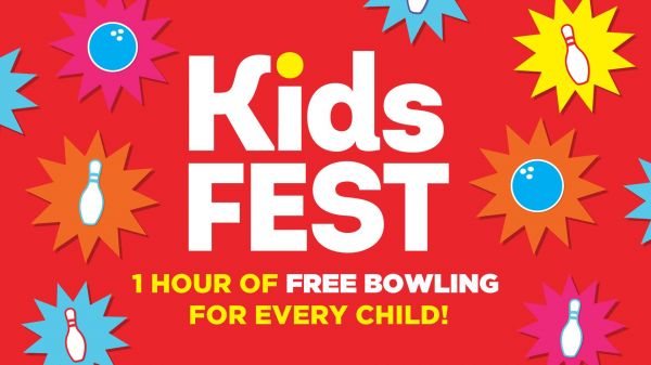 Kids enjoy Free Bowling and Free Shoe Rental during AMF Chesapeake's upcoming Kid Fest!