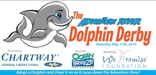 Adventure River Dolphin Derby at Ocean Breeze Waterpark