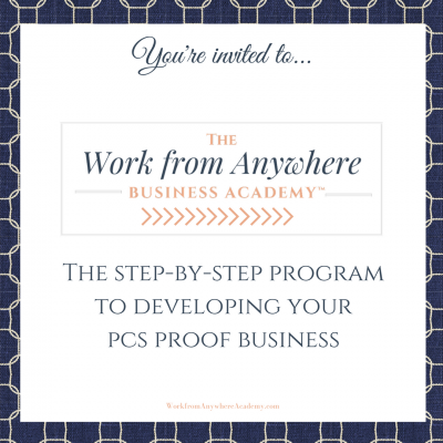 Work From Anywhere Business Academy