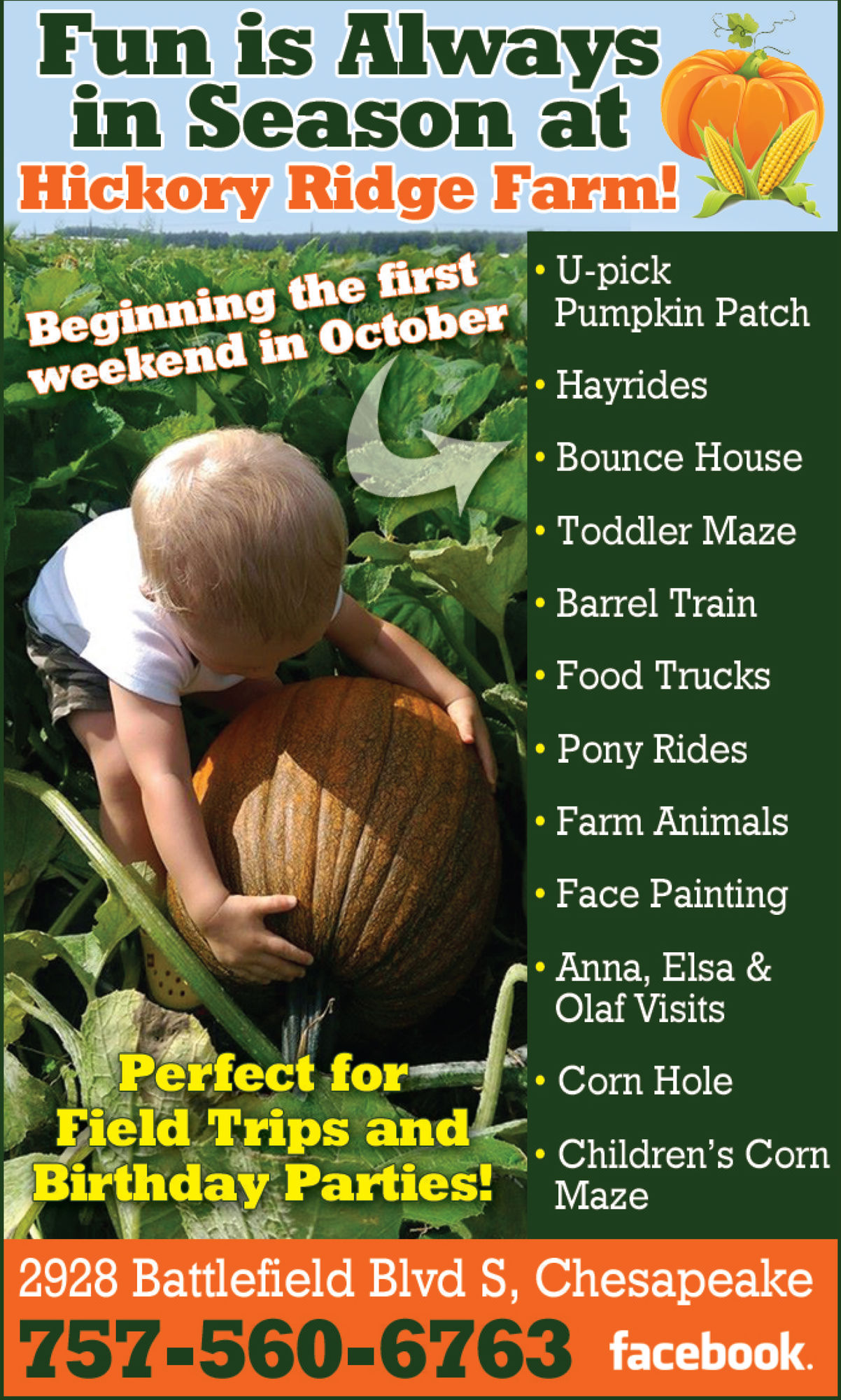Hickory Ridge Farm Fall Fun!
