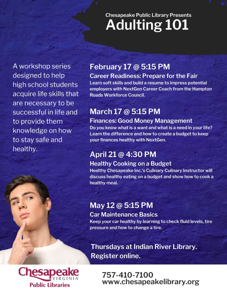 Adulting 101 classes for teens