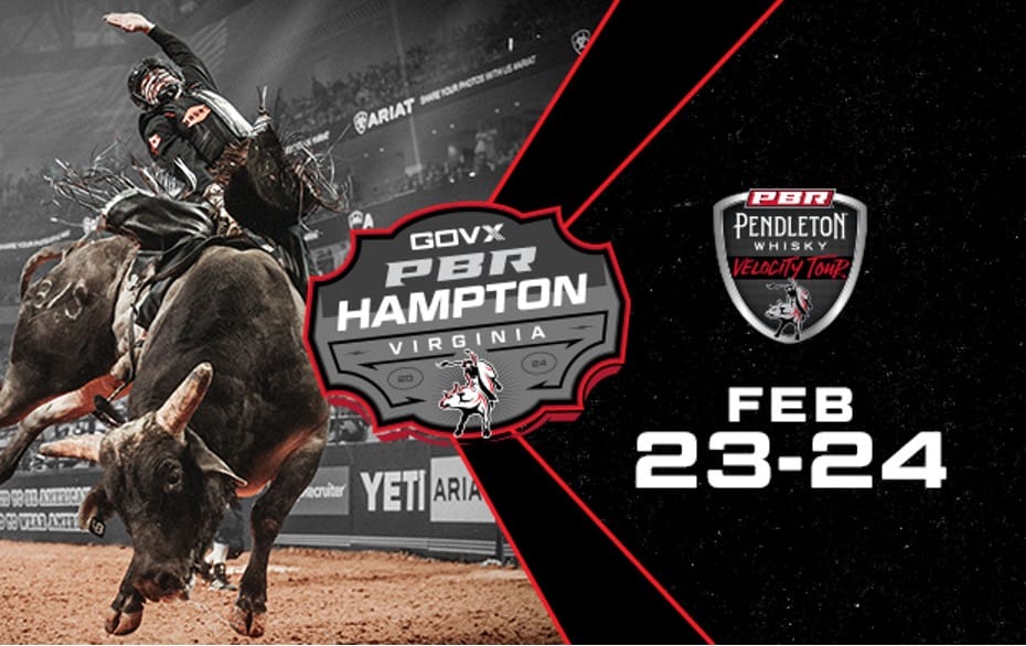 Coming to Hampton February 2024 - Professional Bull Riders