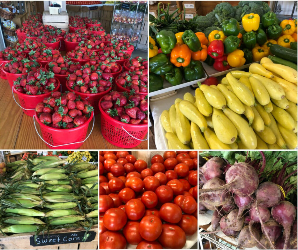 Fresh Produce at Cullipher Farm Virginia Beach
