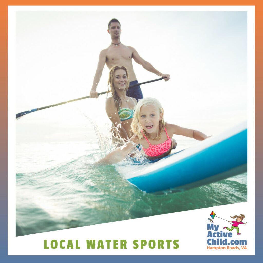 Local water sports in Hampton Roads, VA