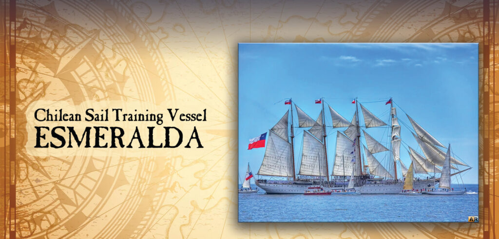Tall Ship Esmeralda visits Norfolk