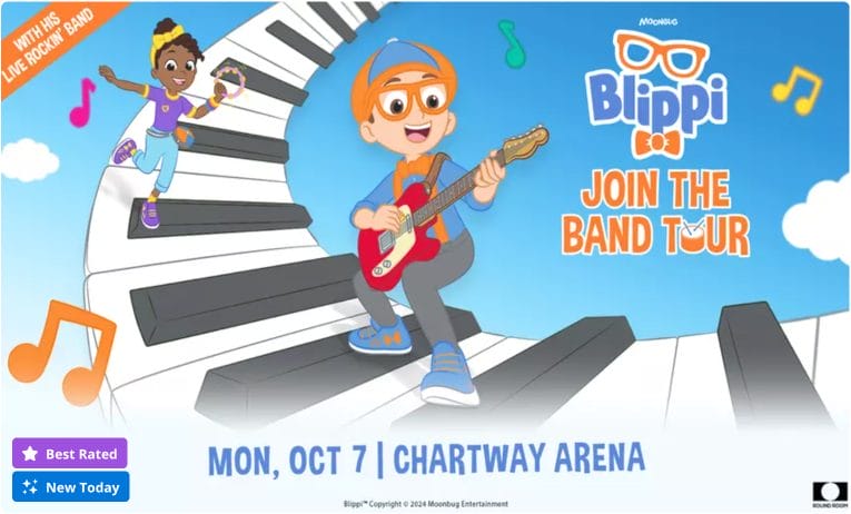 Blippi Join The Band Tour Norfolk VA