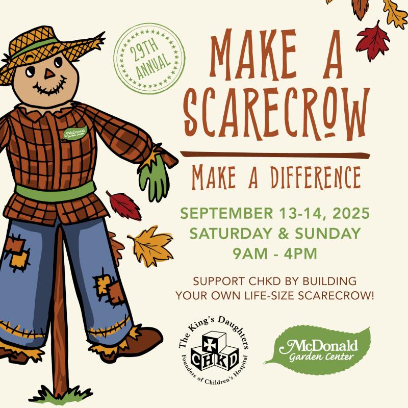 2025 Make a Scarecrow CHKD