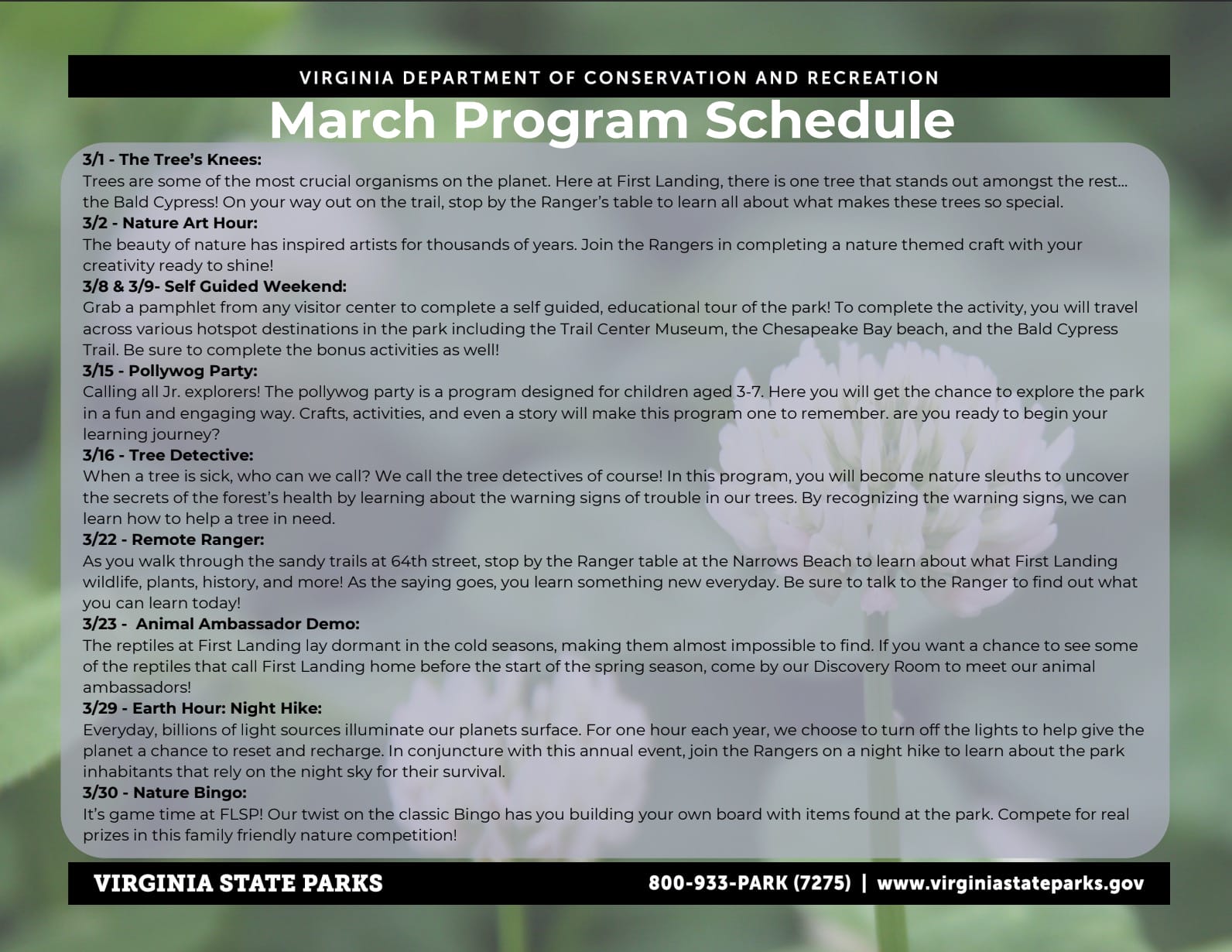 First Landing March 2025