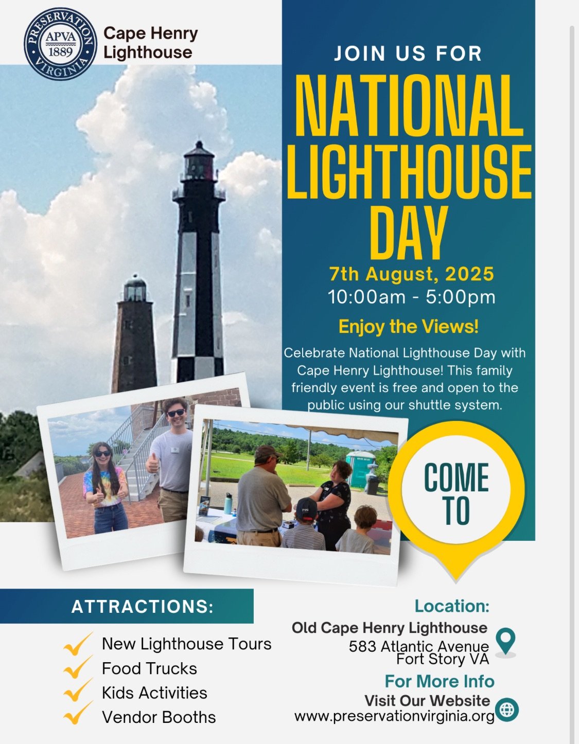 Lighthouse Day Cape Henry LIghthouse