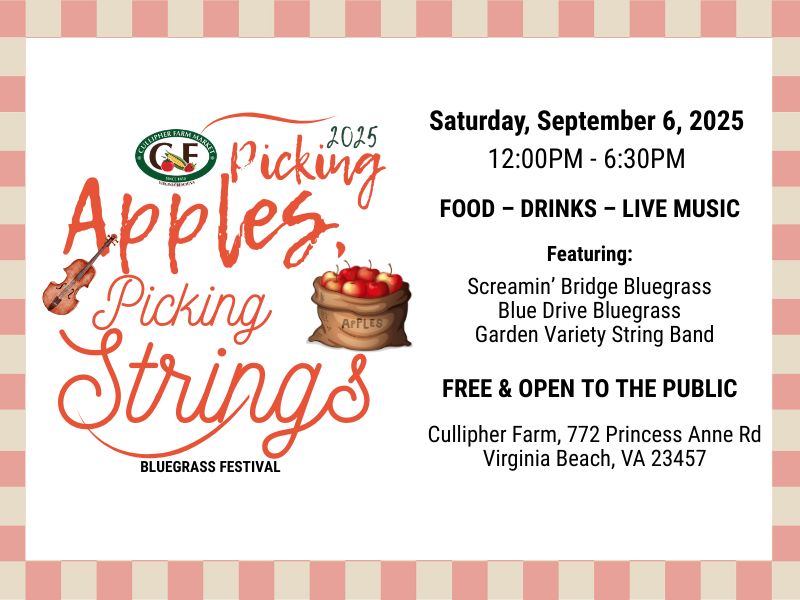 Bluegrass Picking Apples Picking Strings at Cullipher Farm