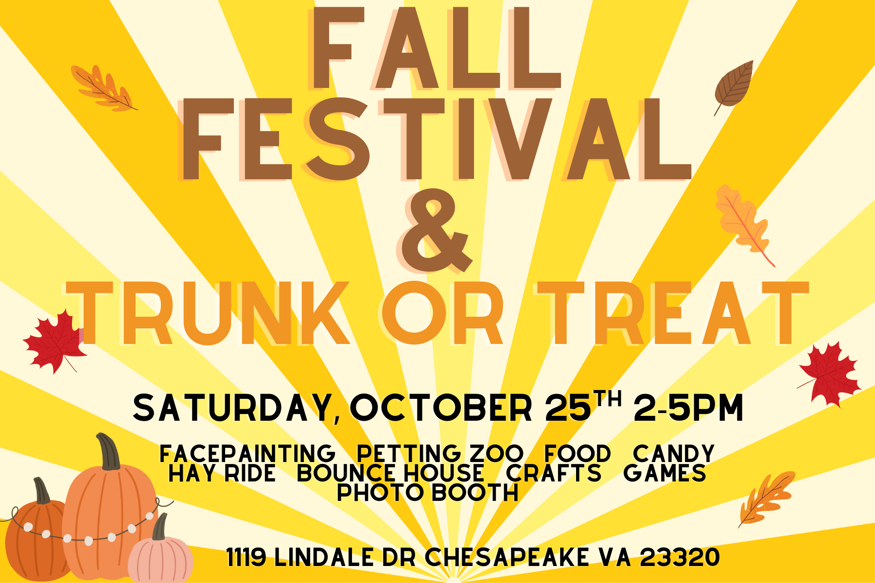 Fall Festival & Trunk or Treat in Chesapeake