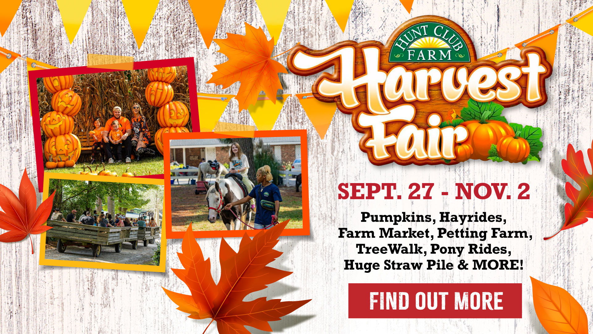 Hunt Club Farm Harvest Fair 2025