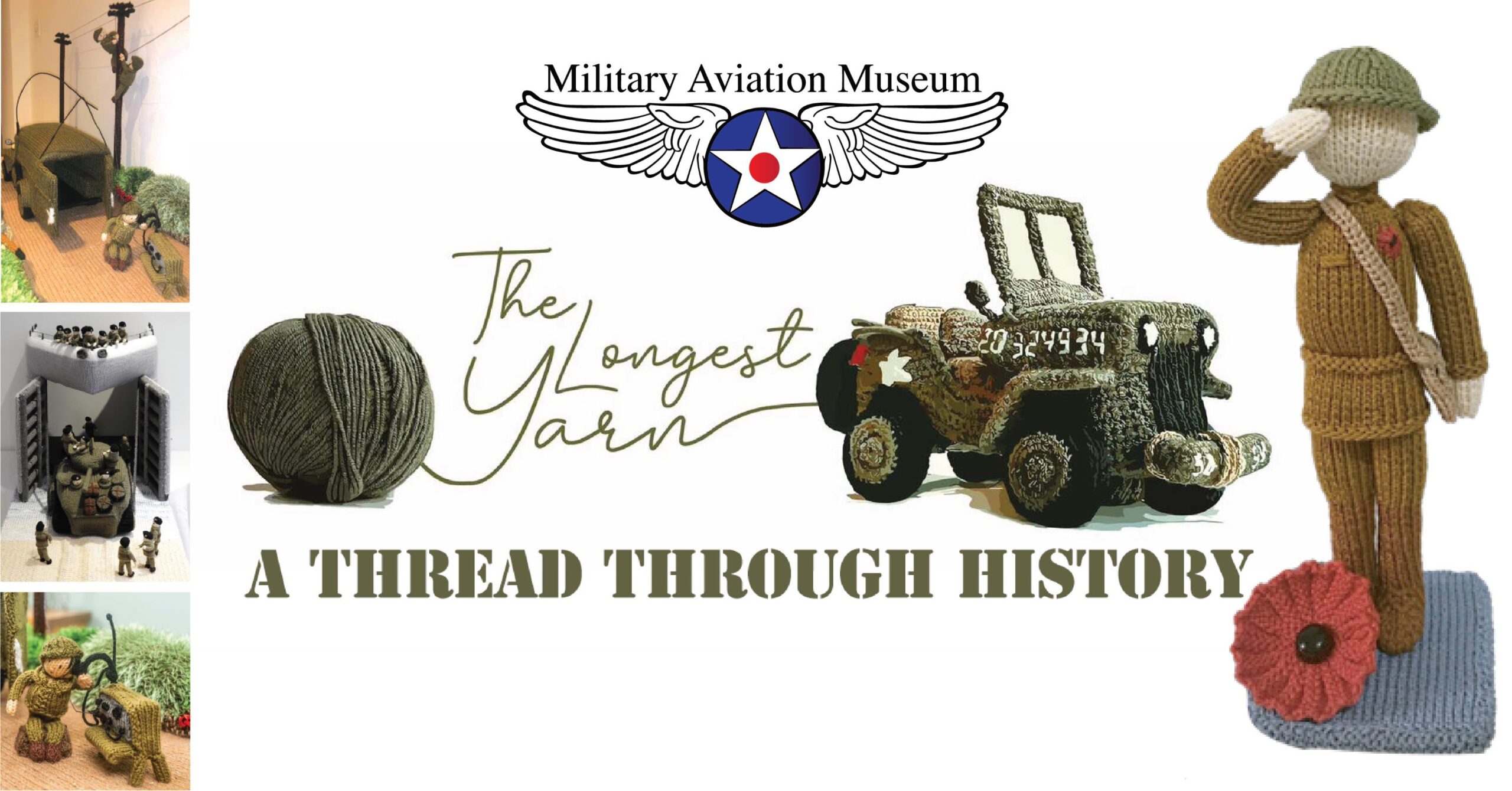 The Longest Yarn Exhibit at The Military Aviation Museum