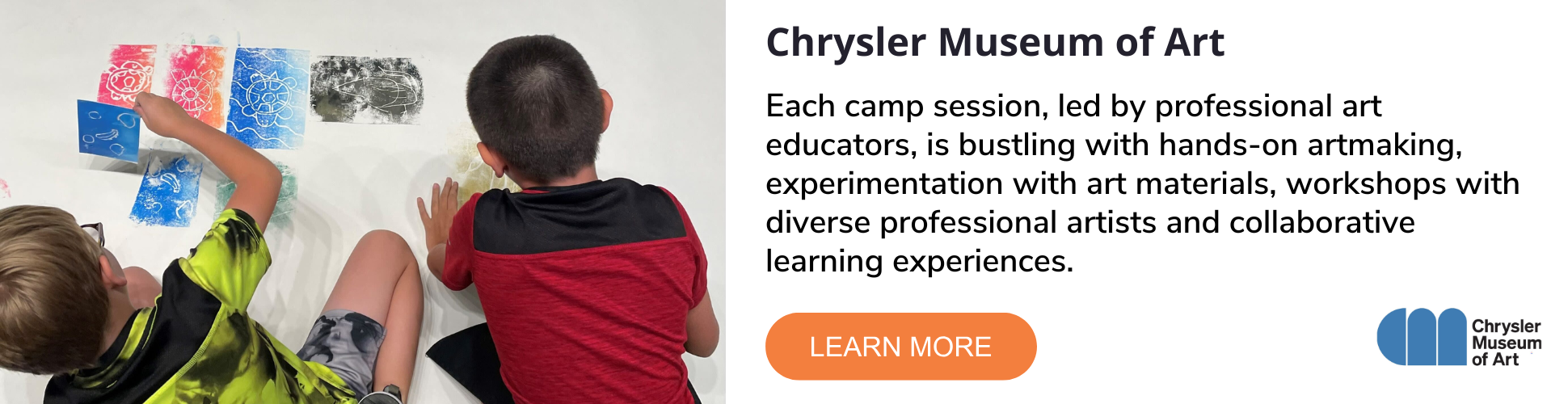 Chrysler Museum Art Camp
