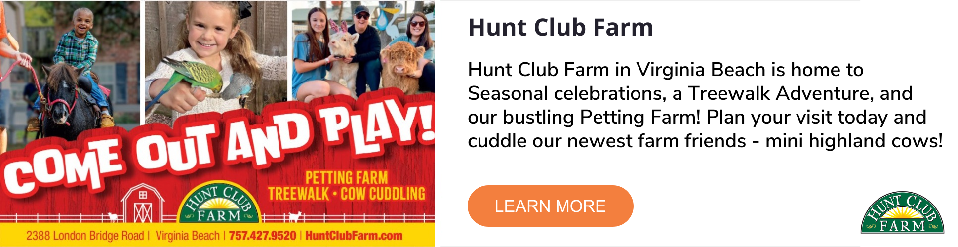 Hunt Club Farm in Virginia Beach