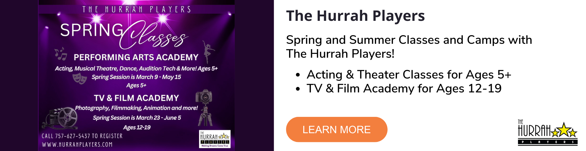 Hurrah Players Classes