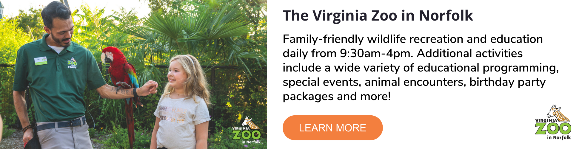 Virginia Zoo in Norfolk