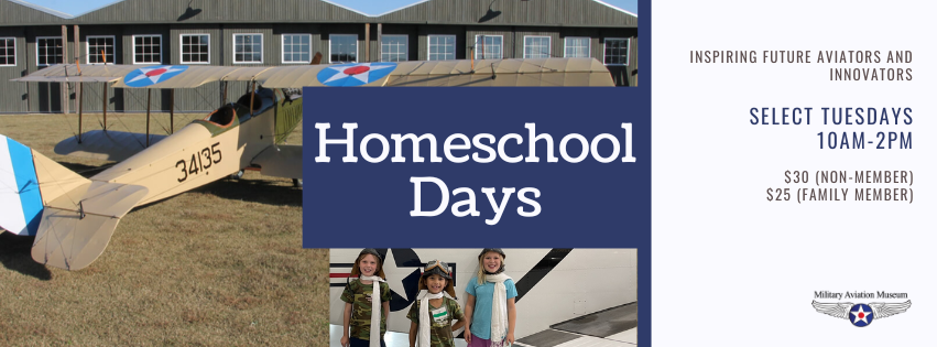 Homeschool Day at the Military Aviation Museum