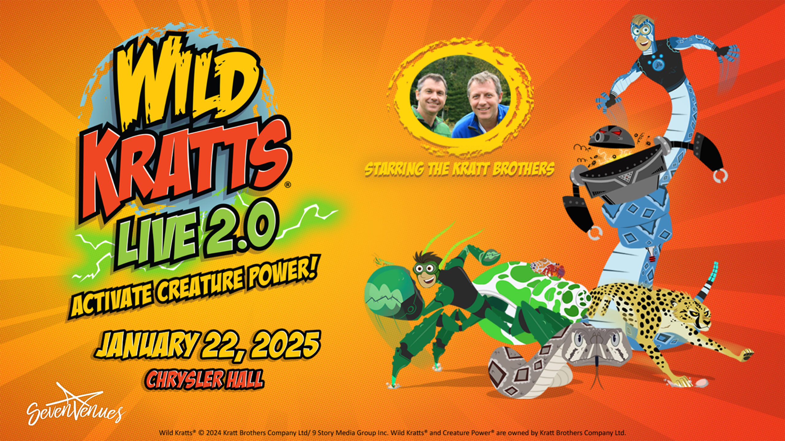 Wild Kratts LIVE 2.0 – Activate Creature Power!
