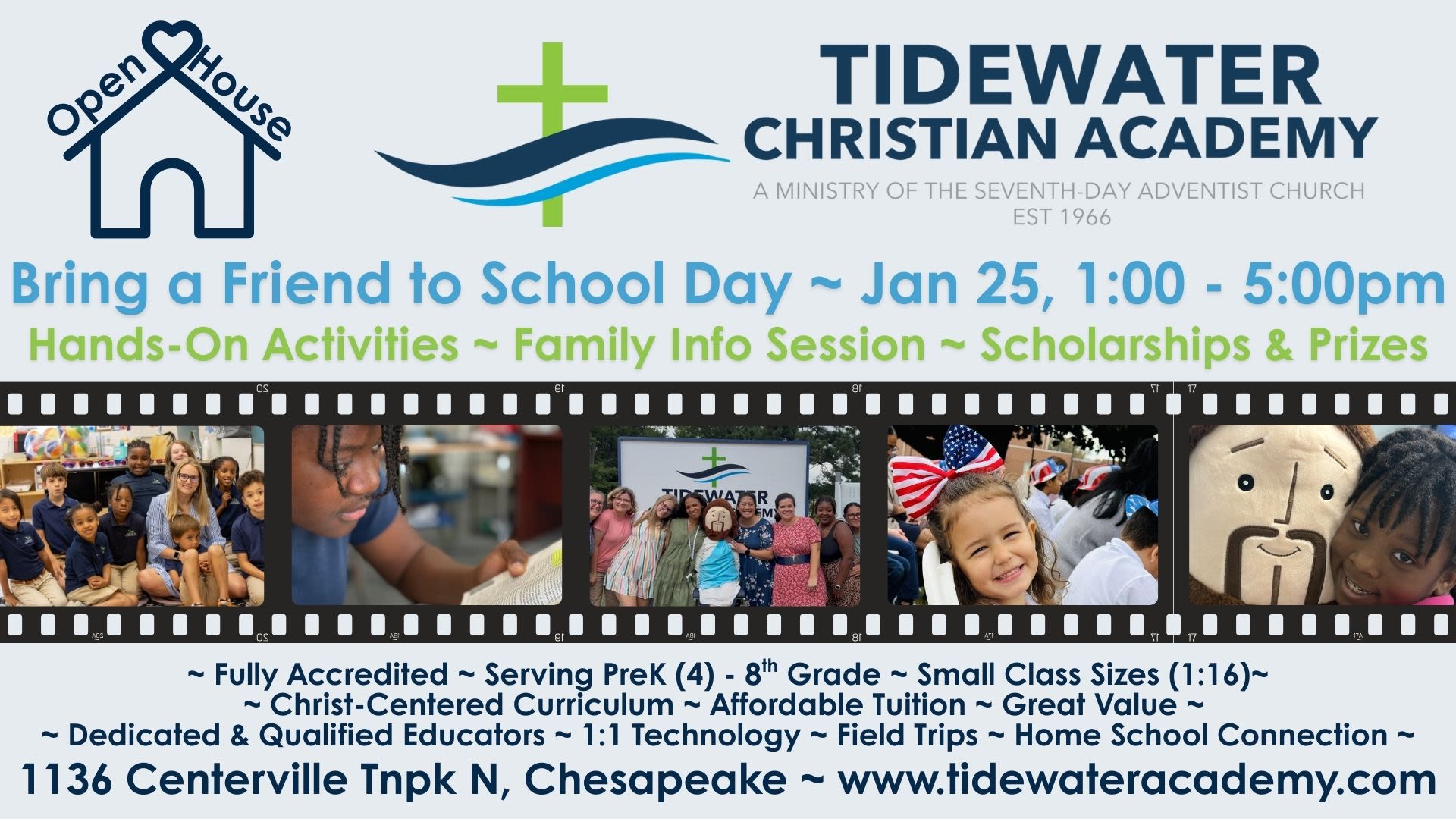 Open House at Tidewater Christian Academy