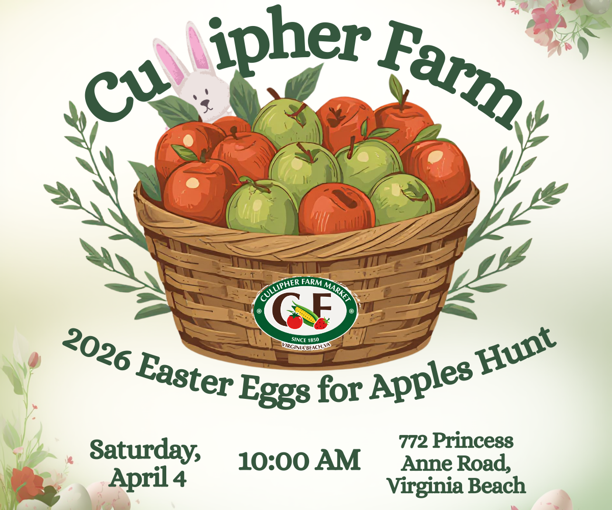 Cullipher Farm Easter Eggs for Apples Hunt