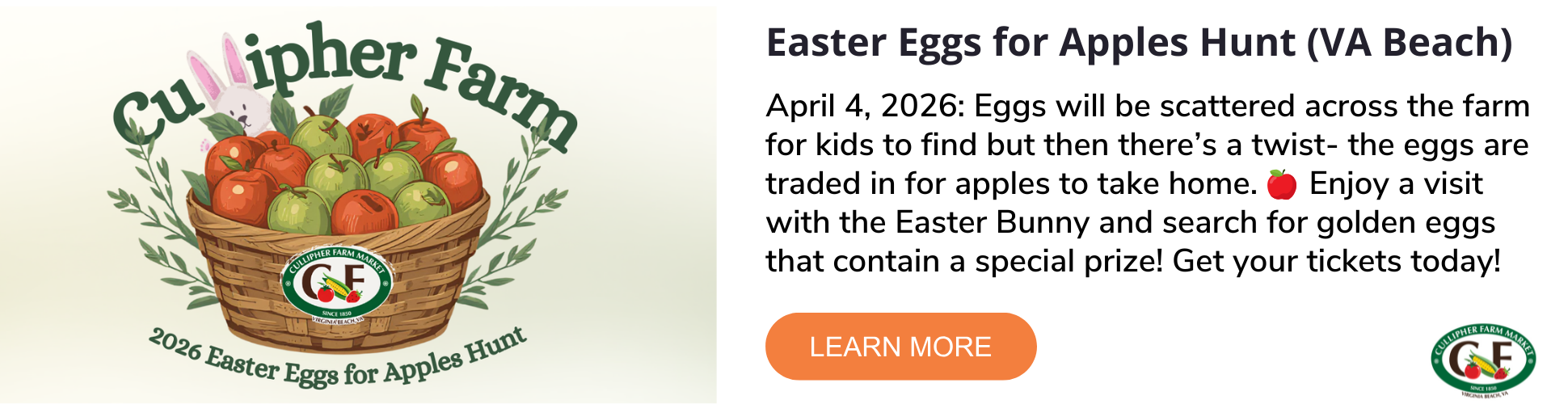 Easter Egg for Apples Hunt Cullipher Farm