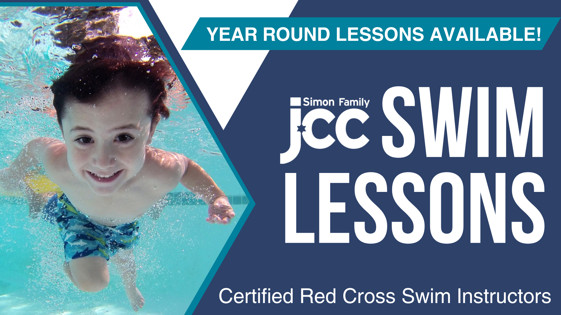 Swim Lessons Banner Camp JCC