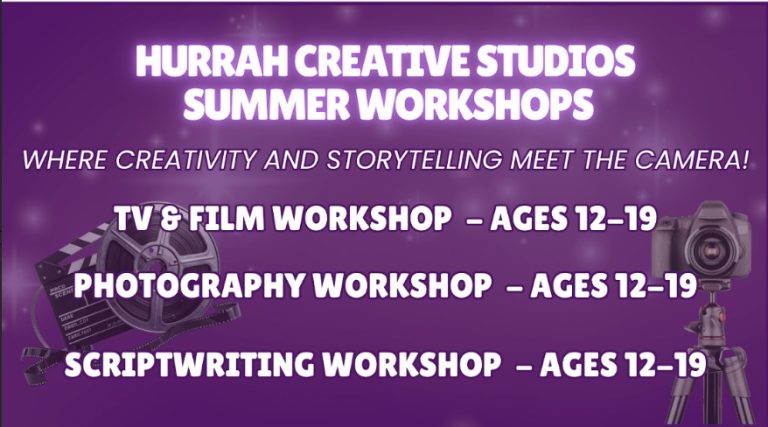 Hurrah Summer Workshops 768x427